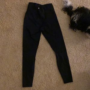 90 degree black leggings
